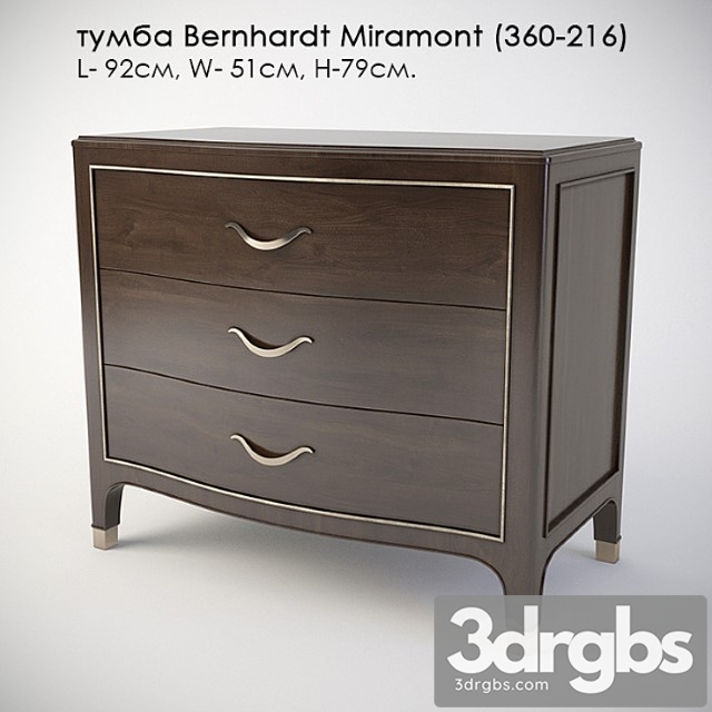 Tumba Bernhardt Miramont 360 216 3dsmax Download - thumbnail 1