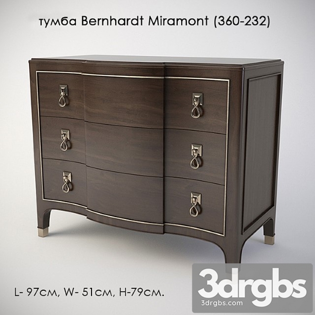 Tumba Bernhardt Miramont 360 232 3dsmax Download - thumbnail 1