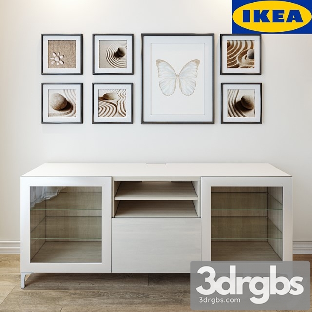 Tumba Ikea Besto S Kartinami 3dsmax Download - thumbnail 1