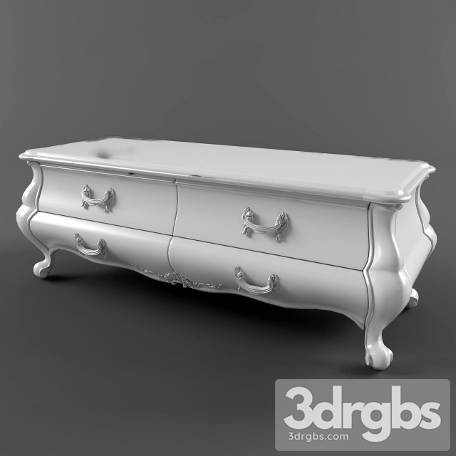 Tumba Neoclassic Sideboard 2 3dsmax Download - thumbnail 1