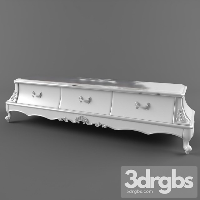 Tumba Neoclassic Sideboard 3dsmax Download - thumbnail 1