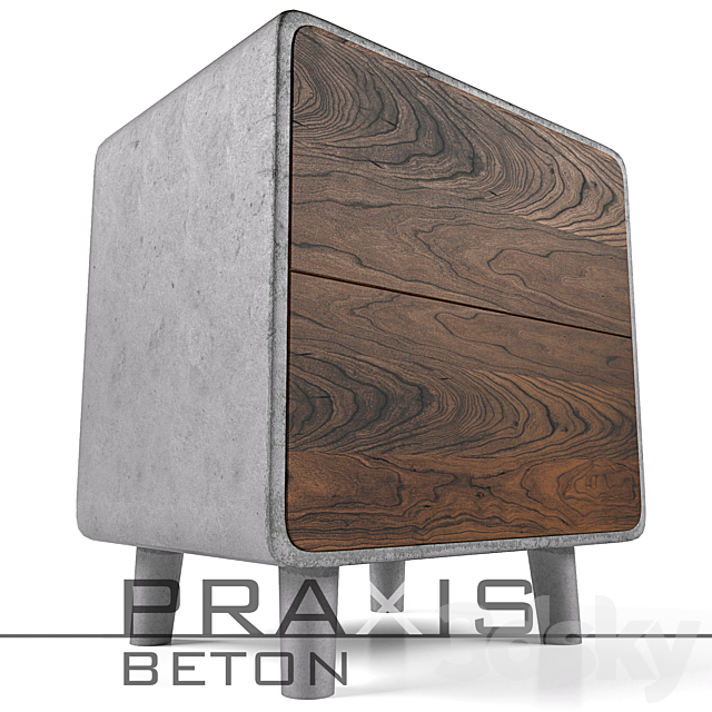 Tumba PRAXIS BETON 3DSMax File - thumbnail 1