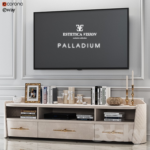 TUMBER PALLADIUM TV 3DS Max - thumbnail 3