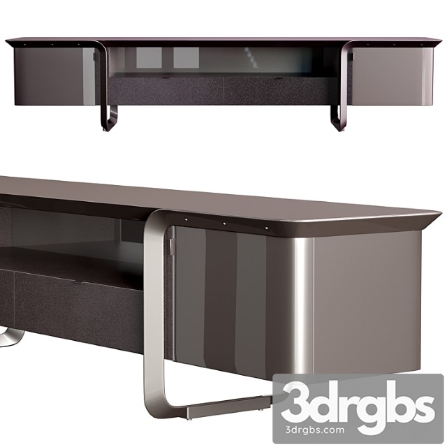 Turri milano tv cabinet 2 3dsmax Download - thumbnail 1