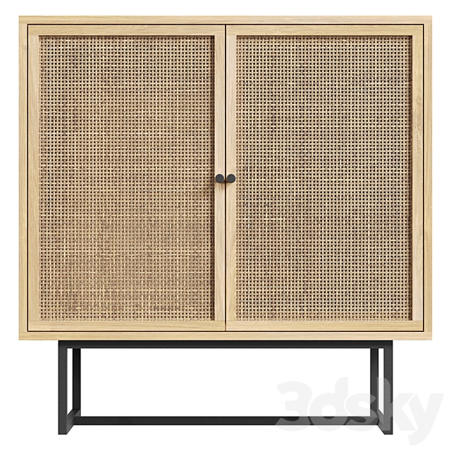 Tuveson Steel Accent Cabinet 3DS Max Model - thumbnail 2