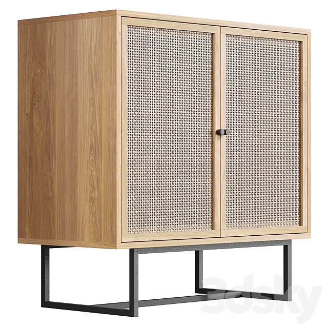 Tuveson Steel Accent Cabinet 3DS Max Model - thumbnail 4