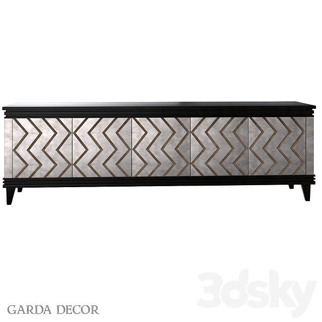 TV CABINET ART-1973-TV Garda Decor 3DSMax File - thumbnail 1