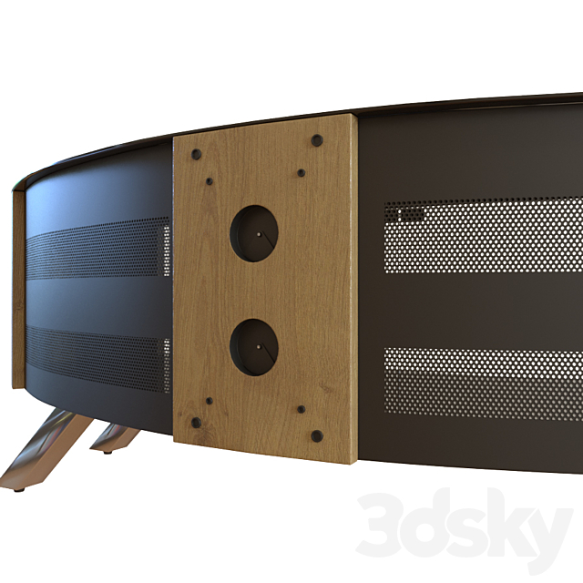 TV cabinet AVF Bay FS1500BAYO 3DSMax File - thumbnail 2