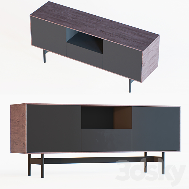 TV cabinet Vesta 3DSMax File - thumbnail 1