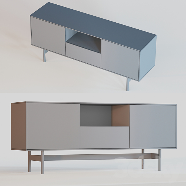 TV cabinet Vesta 3DSMax File - thumbnail 2