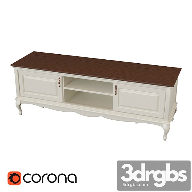 Tv stand 2 3dsmax Download - thumbnail 1