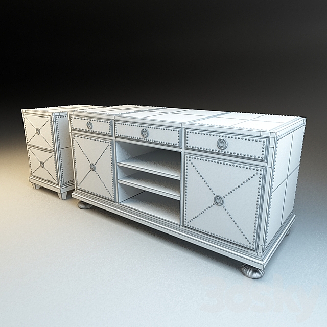 TV stand 3DSMax File - thumbnail 2