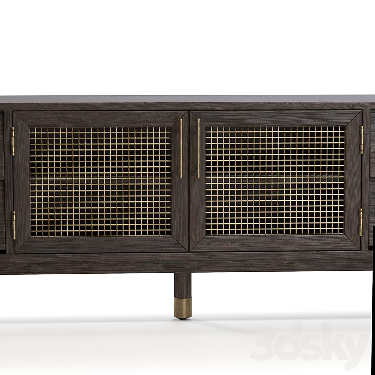 TV stand Commune ROVER TV UNIT 3DS Max - thumbnail 2