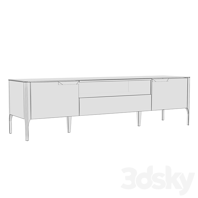 TV Stand CP1806-TV Angel Cerda 3DSMax File - thumbnail 2