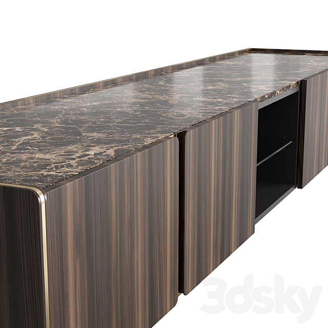 TV stand Havasu 3DSMax File - thumbnail 4