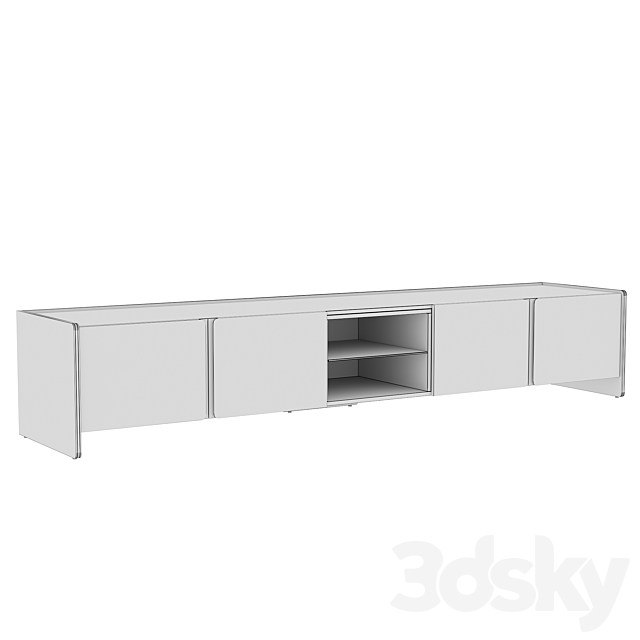 TV stand Havasu 3DSMax File - thumbnail 5