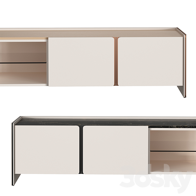 TV stand Havasu 3DSMax File - thumbnail 2