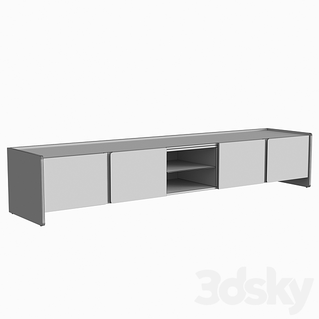 TV stand Havasu 3DSMax File - thumbnail 5