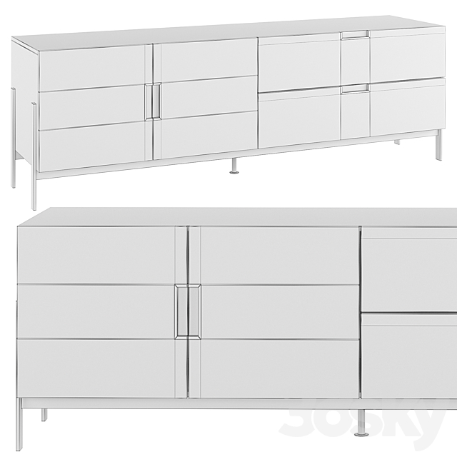 TV stand Liges 3ds Max - thumbnail 2