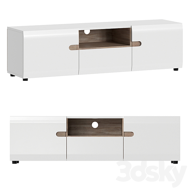 TV stand Linate 3DSMax File - thumbnail 1