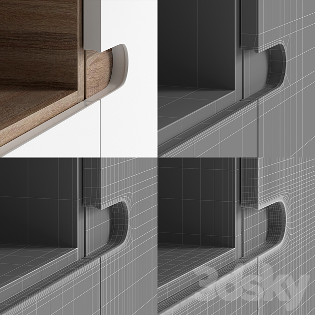 TV stand Linate 3DSMax File - thumbnail 5