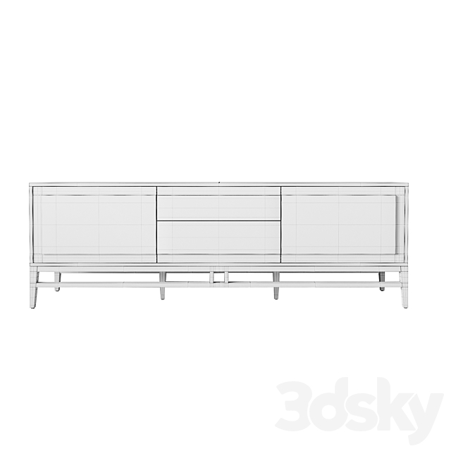 TV Stand Marley | Cosmorelax 3DSMax File - thumbnail 2