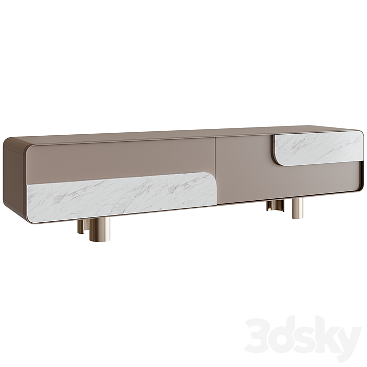 TV stand SOUL 3DS Max - thumbnail 1