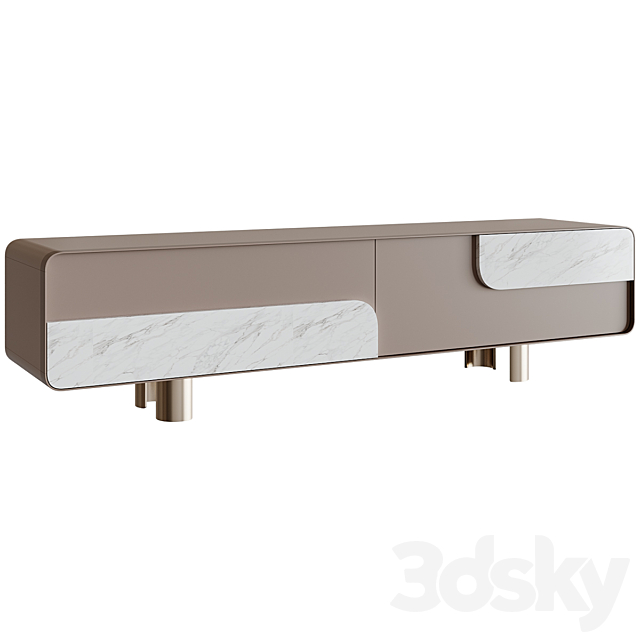 TV stand SOUL 3DSMax File - thumbnail 1