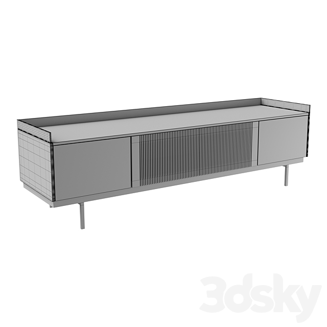 TV stand Stockholm STH302 _ STH303 * _ STH402 _ STH403 * 3DS Max Model - thumbnail 2