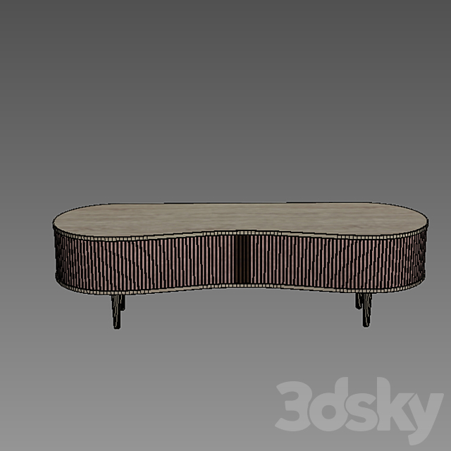 tv stand TV Umage Audacious 3DSMax File - thumbnail 2