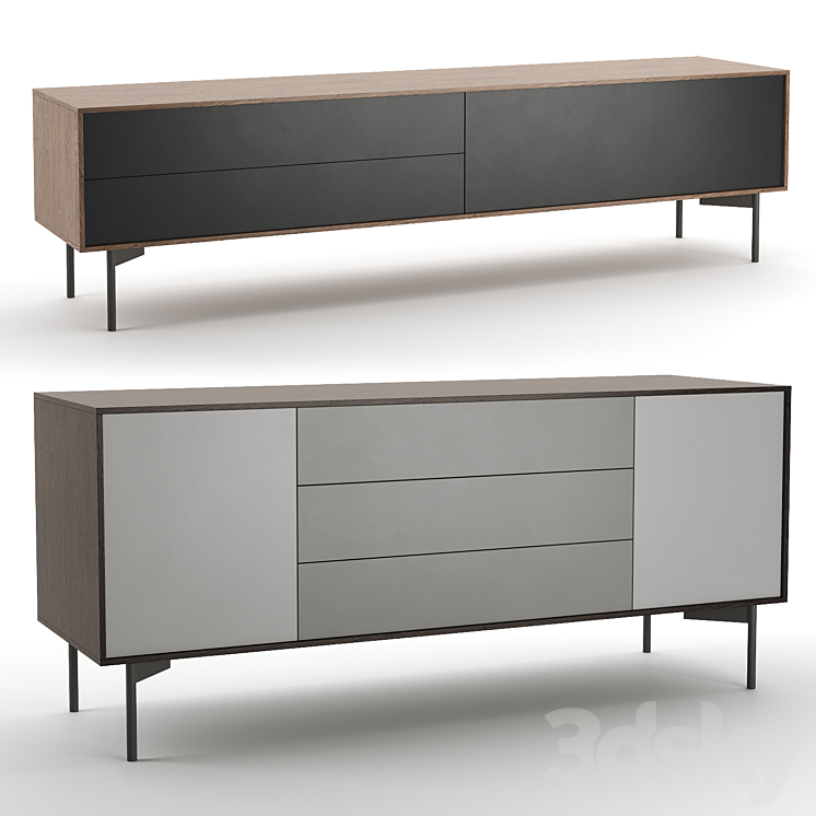 TV stands SK Design BORGE 3DS Max Model - thumbnail 1