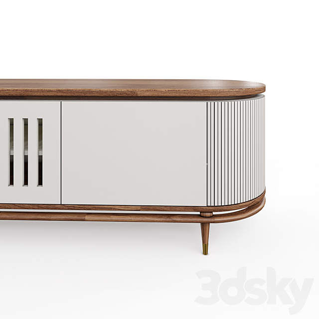 TV Unit sub module Coco 3DS Max Model - thumbnail 5