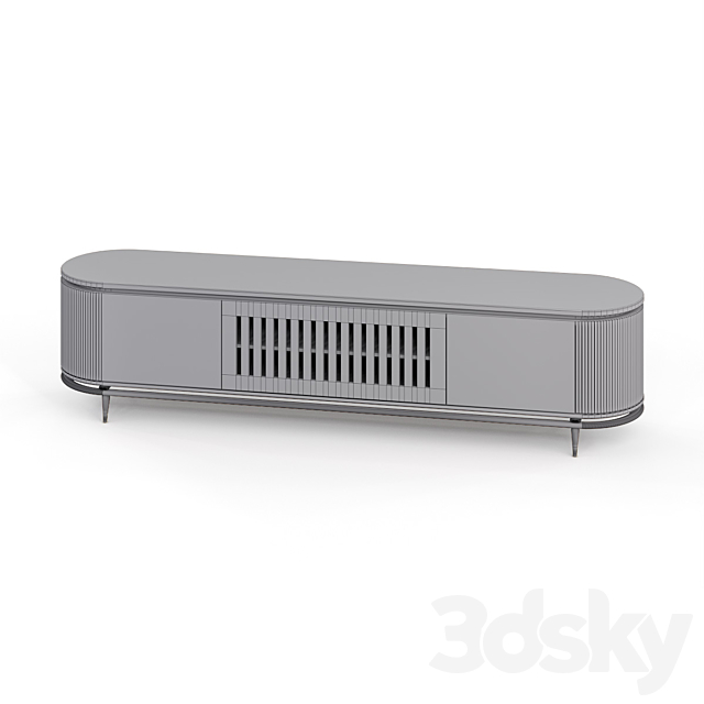 TV Unit sub module Coco 3DS Max Model - thumbnail 6