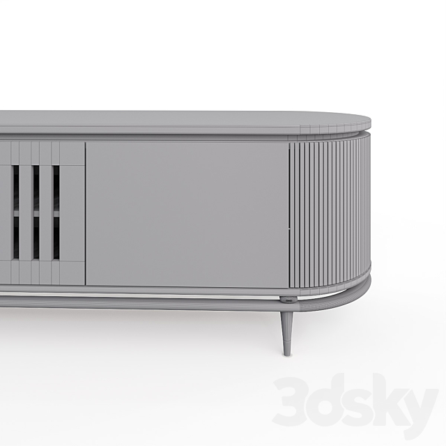 TV Unit sub module Coco 3DS Max Model - thumbnail 7