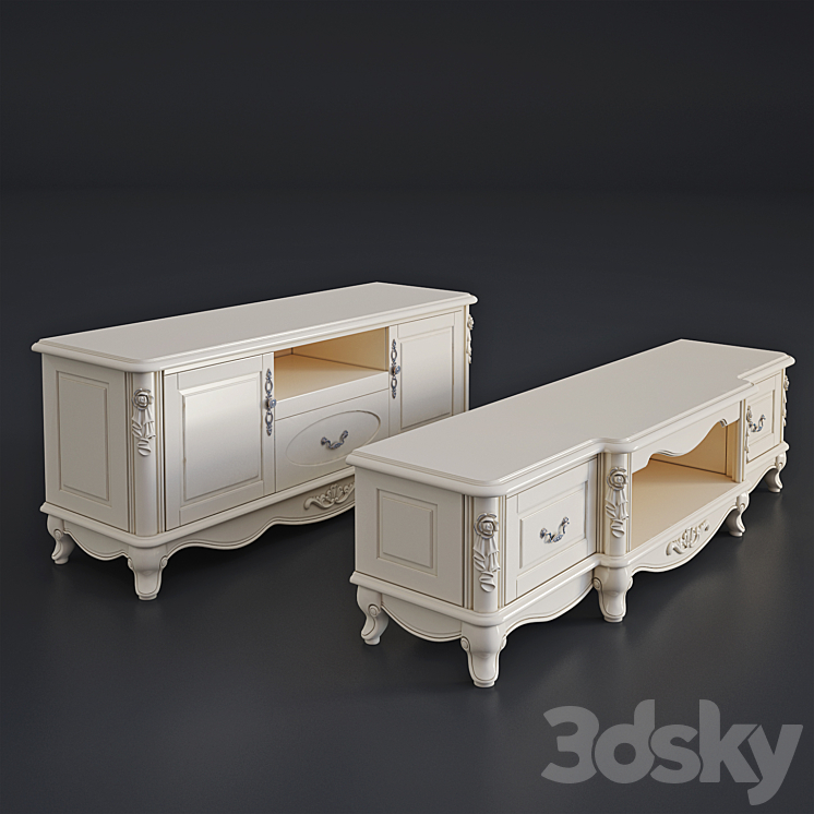 Two TV-stands "Milano". 8802 3DS Max - thumbnail 1