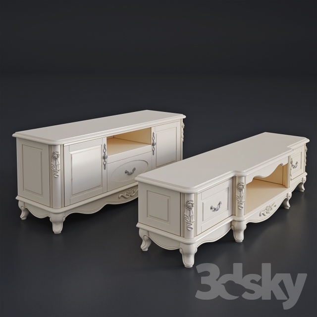 Two TV-stands "Milano". 8802 3DS Max - thumbnail 3