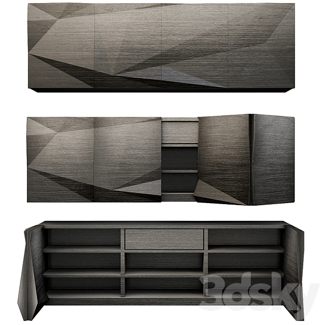 Usona home sideboard 3DSMax File - thumbnail 1