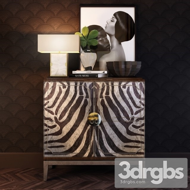 Vanna Zebra Cabinet 3dsmax Download - thumbnail 1