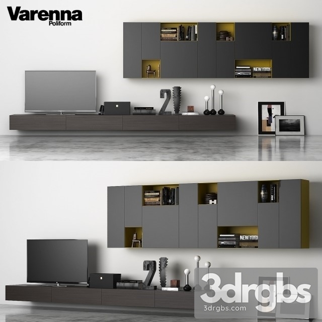 Varenna Poliform Day System 11 3dsmax Download - thumbnail 1