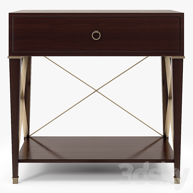 Victoria Hagan The Taylor Bedside Table 3DSMax File - thumbnail 1