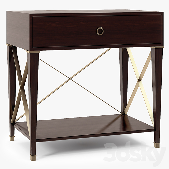 Victoria Hagan The Taylor Bedside Table 3DSMax File - thumbnail 2