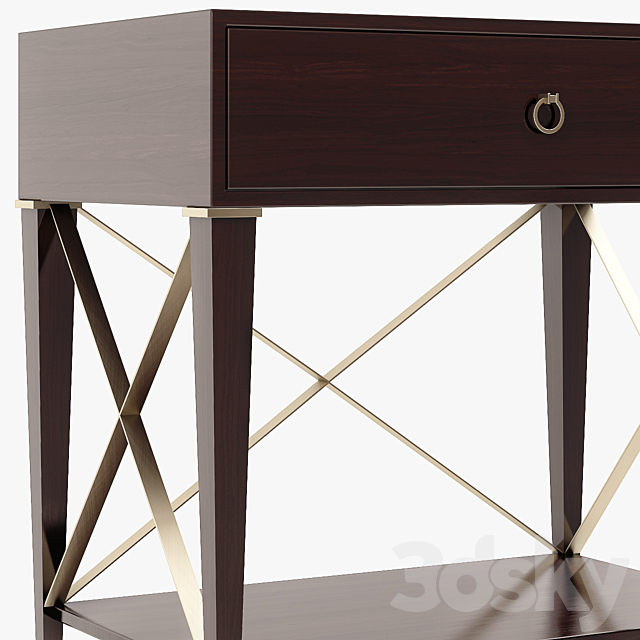 Victoria Hagan The Taylor Bedside Table 3DSMax File - thumbnail 3