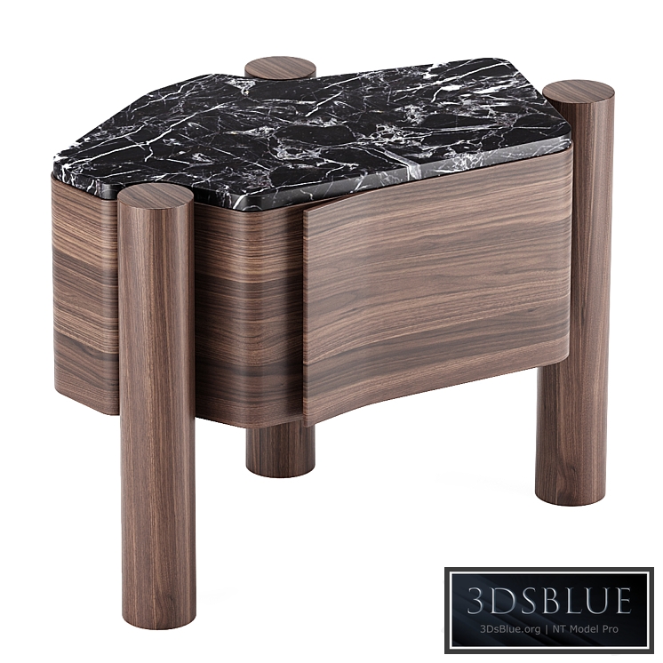 VILLA Side Table by OKHA 3DS Max - thumbnail 3