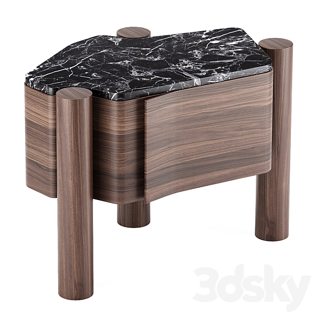 VILLA Side Table by OKHA 3DSMax File - thumbnail 1