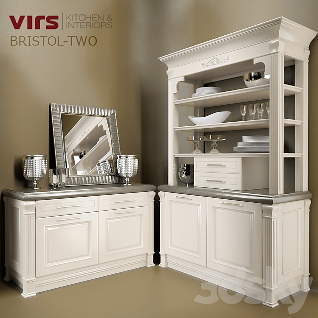 Virs Bristol Two Komod Bufet 3DSMax File - thumbnail 2