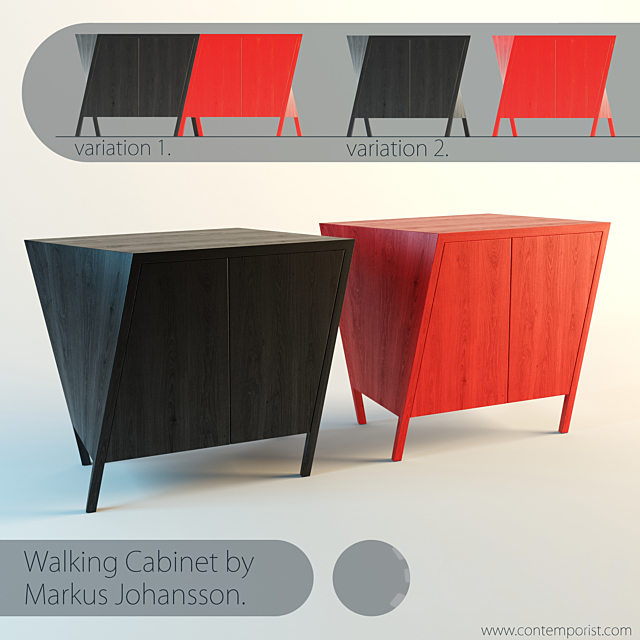 Walking Cabinet by Markus Johansson 3DSMax File - thumbnail 1