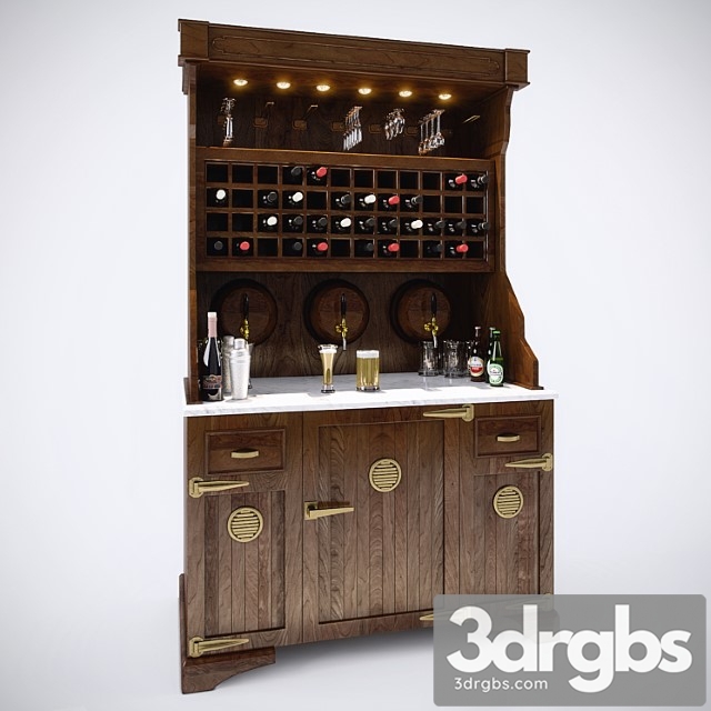 Wardrobe Bar 1 3dsmax Download - thumbnail 1