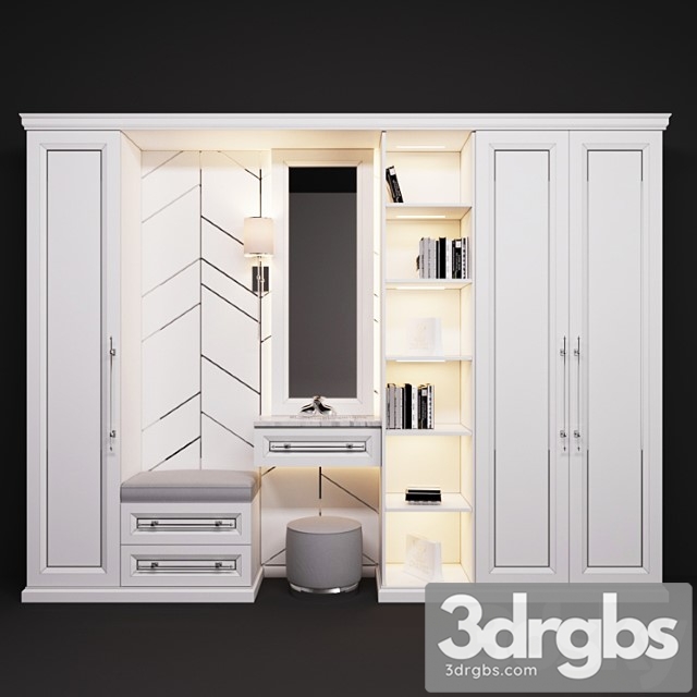 Wardrobe In Hallway 17 3dsmax Download - thumbnail 1