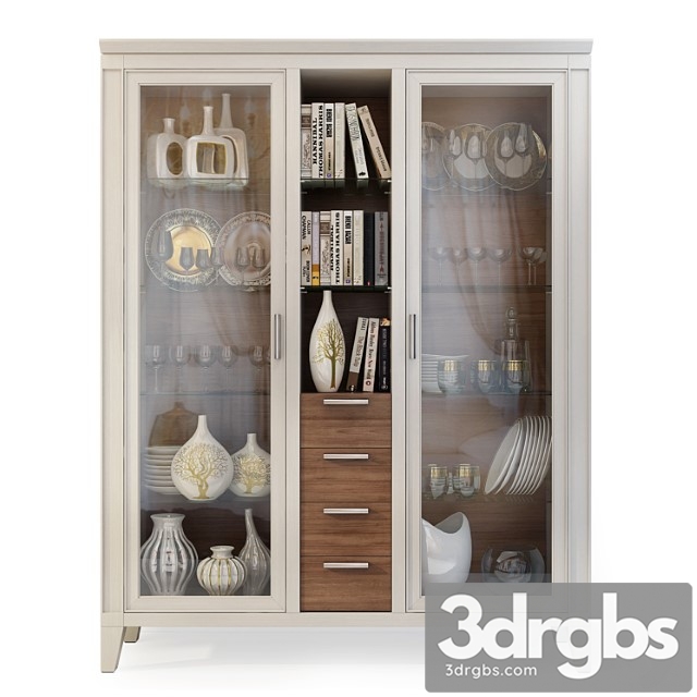 Wardrobe Showcase Samomilla Showsase Beau Le Fabler 3dsmax Download - thumbnail 1