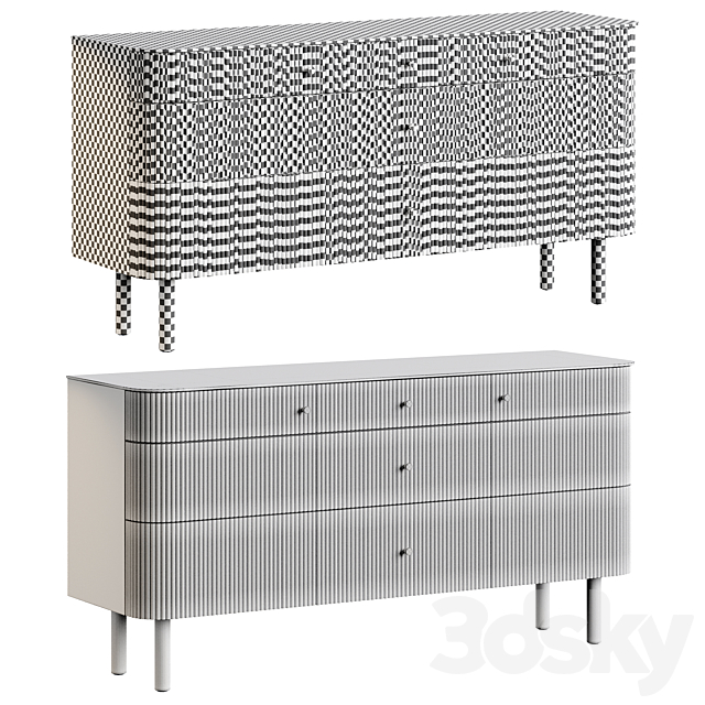 WeatElm Ellington Sideboard 3DSMax File - thumbnail 6